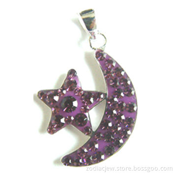 925 Sterling Silver Pendant with Swarovski
